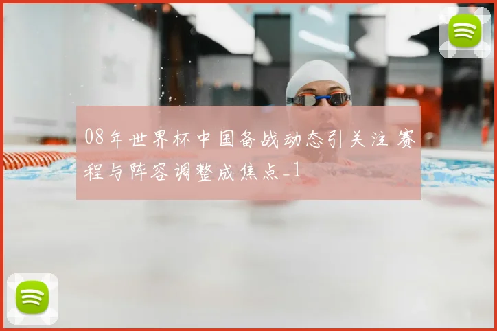 08年世界杯中国备战动态引关注 赛程与阵容调整成焦点_1